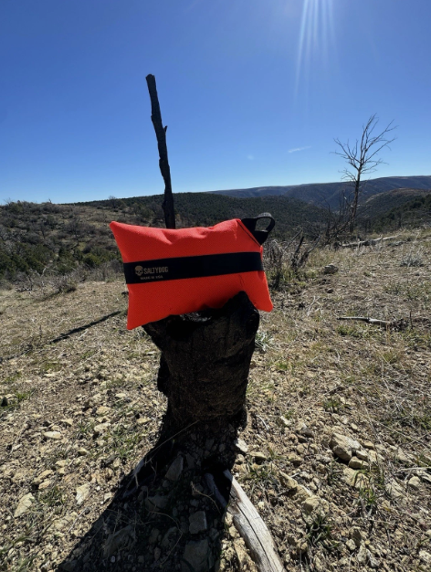 Saltydog supply co. 6x9 rear support bag in BLAZE ORANGE