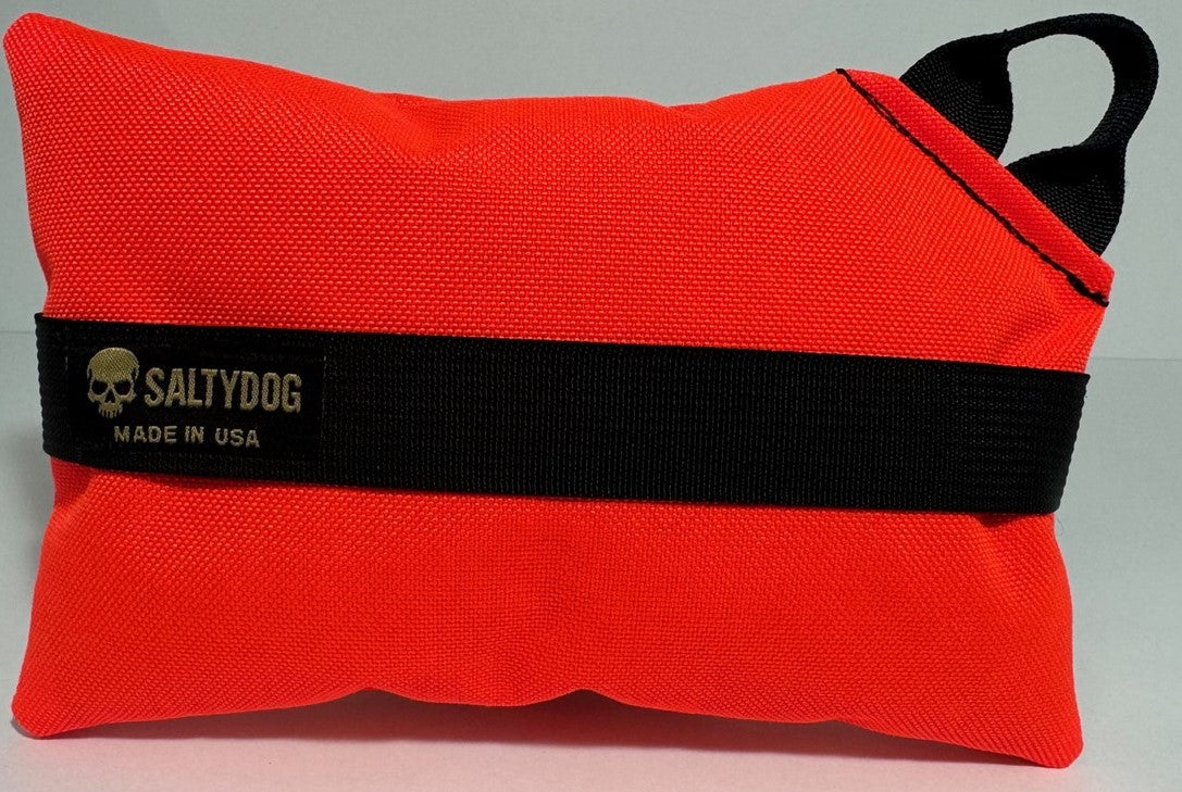 Saltydog supply co. 6x9 rear support bag in BLAZE ORANGE