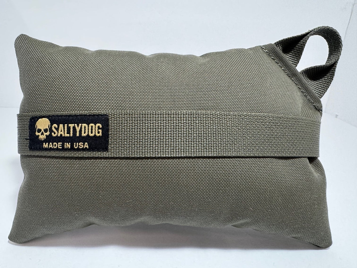 Saltydog supply co. 6x9 rear support bag in RANGER GREEN