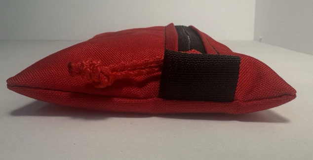 Saltydog USA Made 500D Rescue Red Zipper Utility Pouch 6x4Tactical EDC